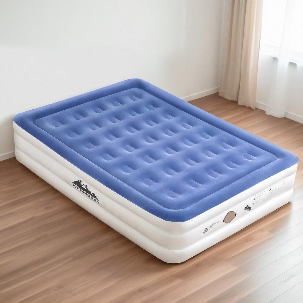 Weisshorn Air Mattress Queen Inflatable Bed 46cm Air bed Cube - Harrogates