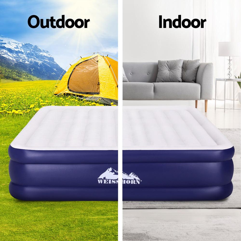 Weisshorn Air Mattress King Inflatable Bed Air bed 51cm - Harrogates