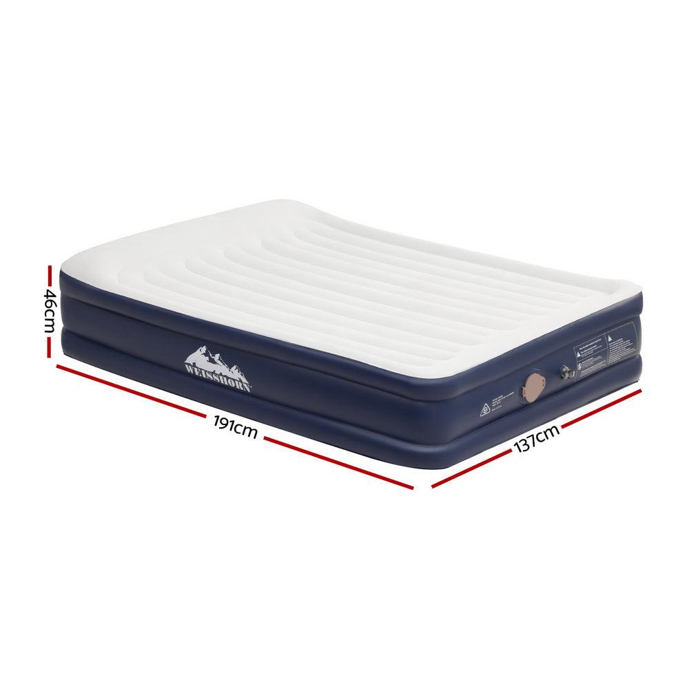 Weisshorn Air Mattress Double Inflatable Bed 46cm Air bed - Harrogates
