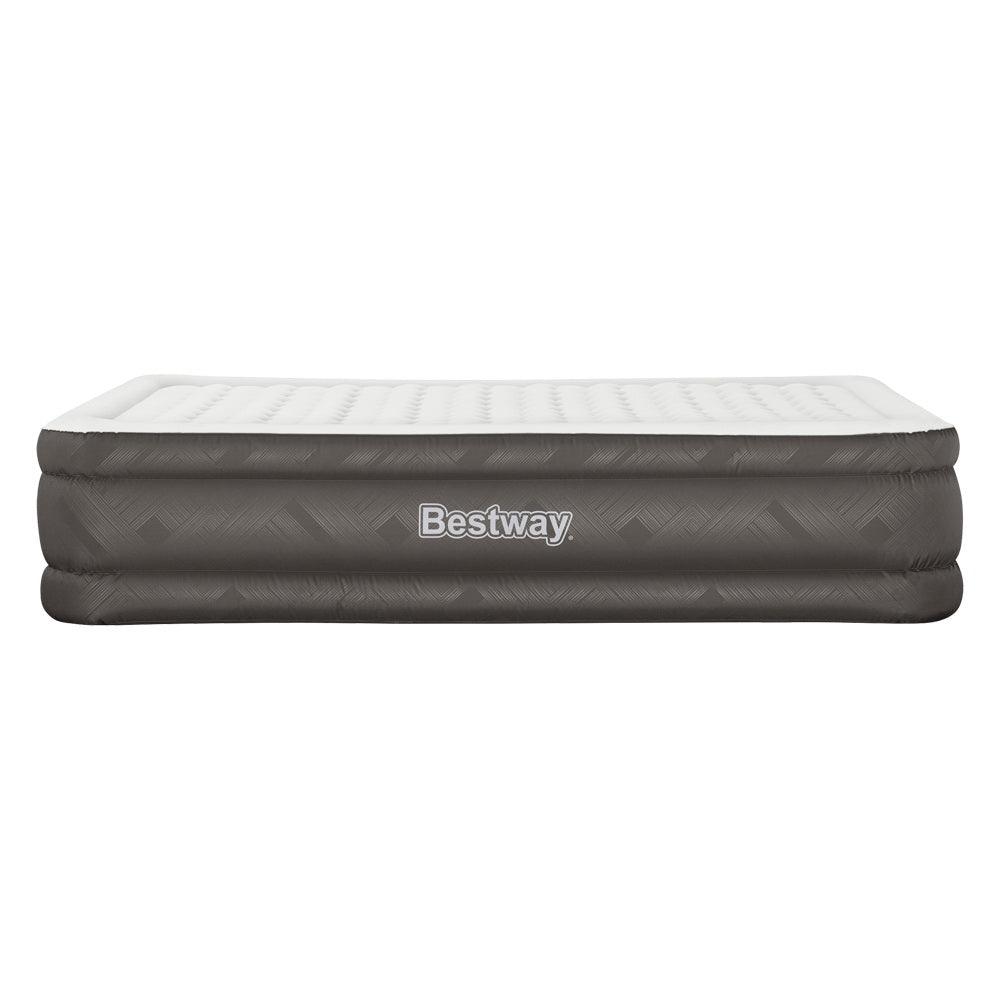 Bestway Air Mattress Queen Inflatable Bed 46cm Airbed Grey - Harrogates