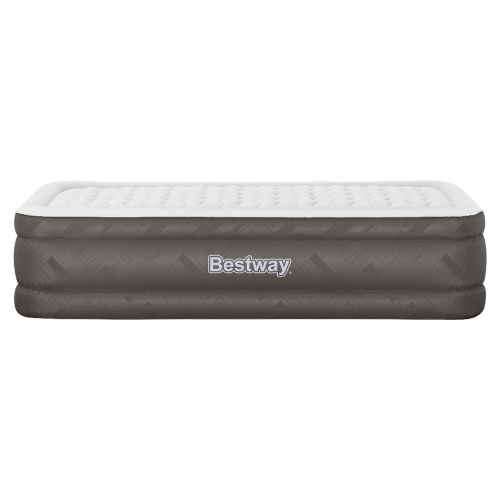 Bestway Air Mattress Single Inflatable Bed 46cm Airbed Grey - Harrogates
