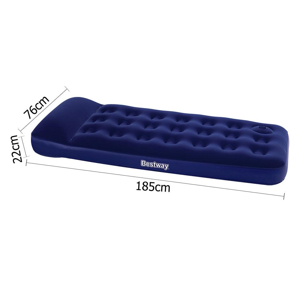 Bestway Single Size Inflatable Air Mattress - Navy - Harrogates