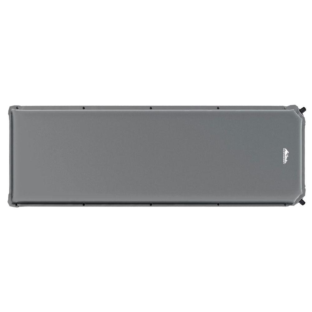 Weisshorn Self Inflating Mattress Camping Sleeping Mat Air Bed Pad Single Grey - Harrogates