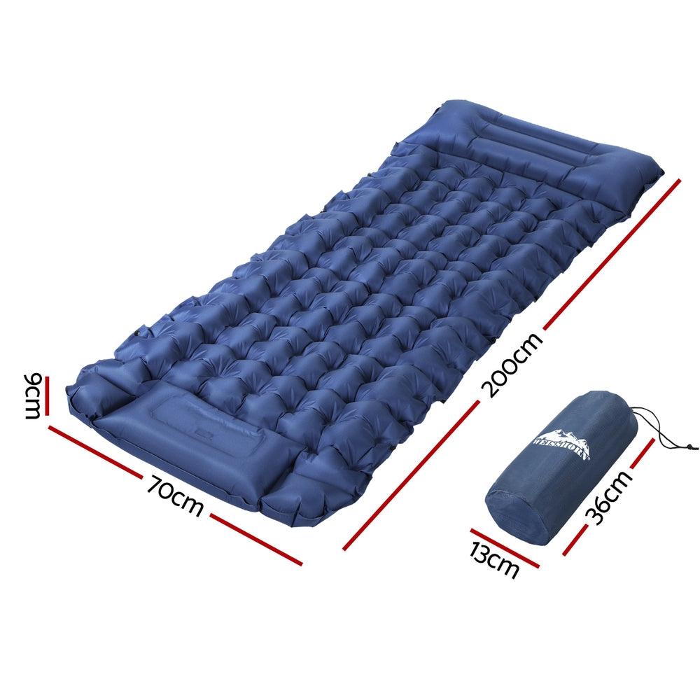 Weisshorn Self Inflating Mattress Camping Sleeping Mat Air Bed Single Pillow Bag - Harrogates