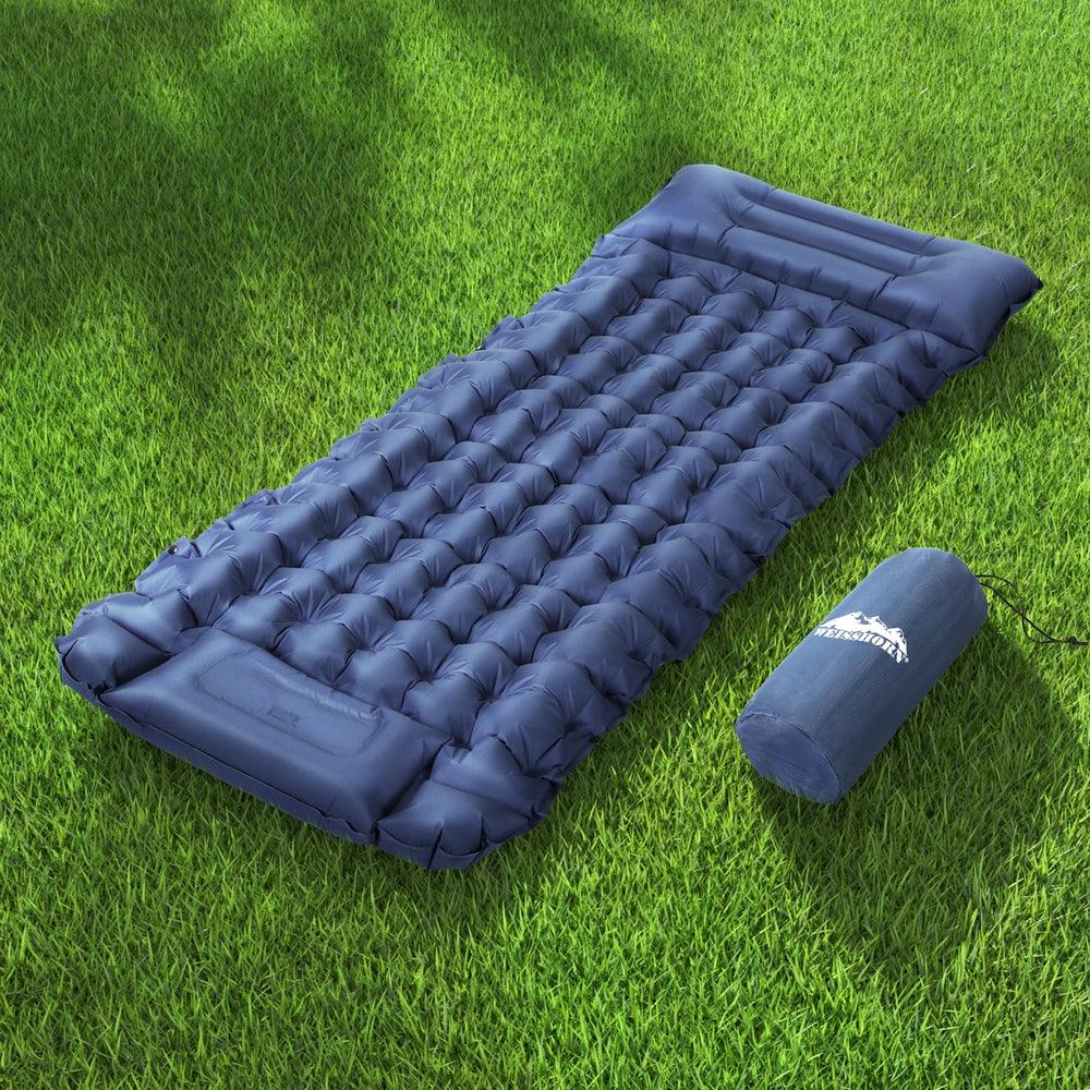 Weisshorn Self Inflating Mattress Camping Sleeping Mat Air Bed Single Pillow Bag - Harrogates