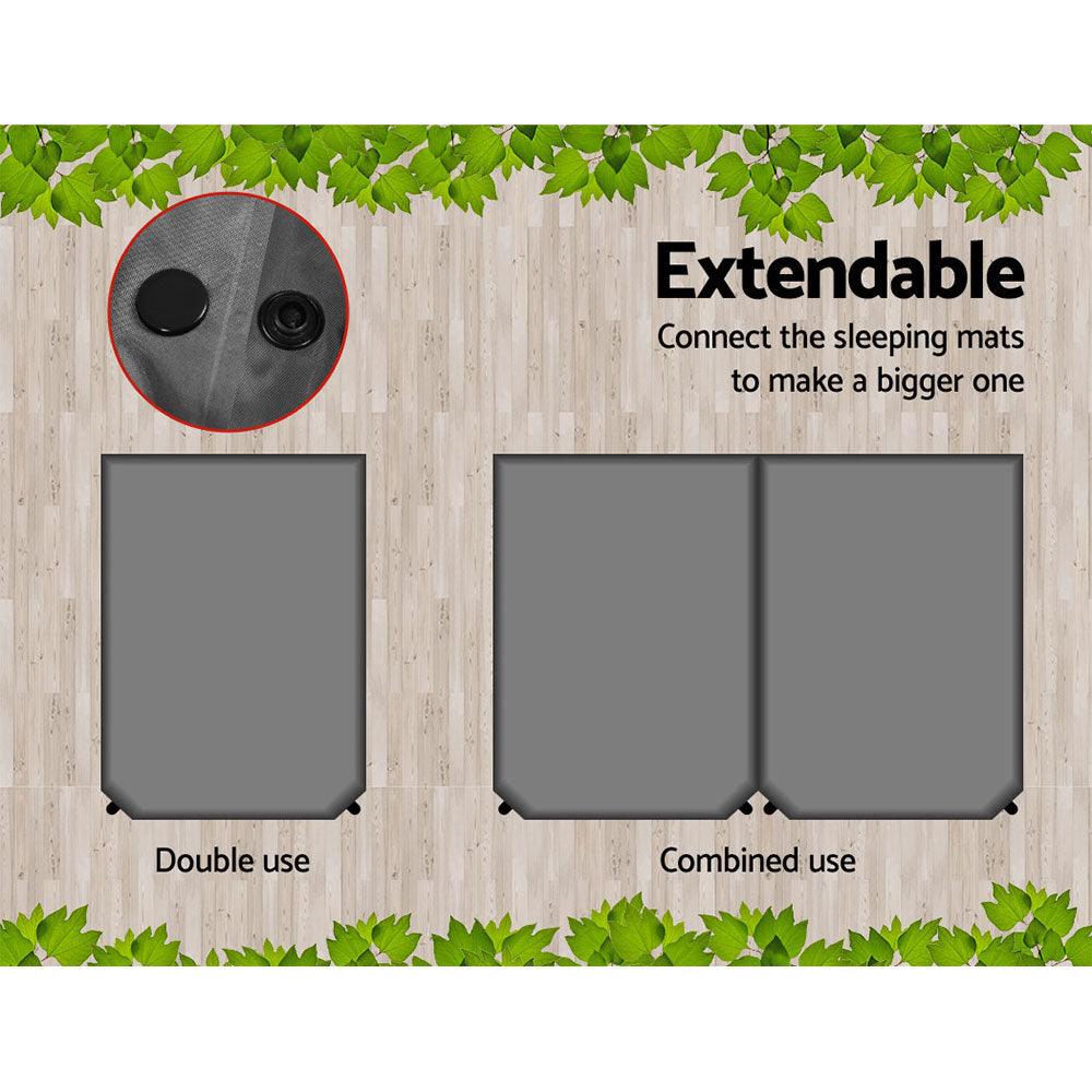 Weisshorn Self Inflating Mattress - Grey - Harrogates