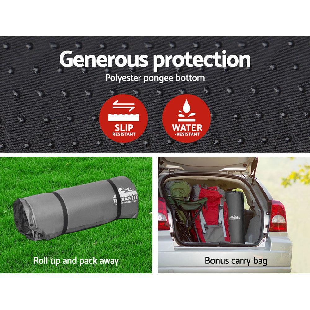 Weisshorn Self Inflating Mattress - Grey - Harrogates