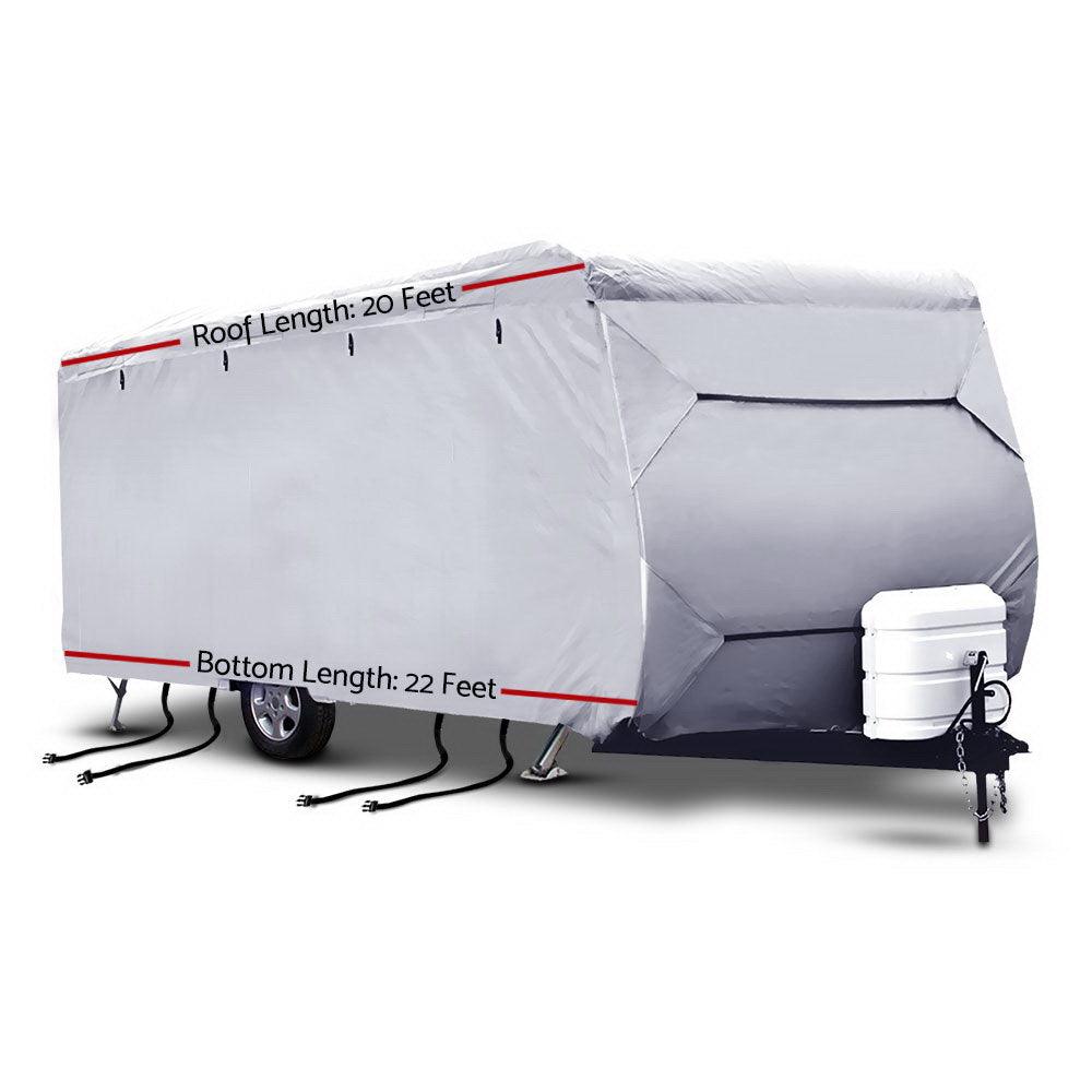 Weisshorn 20-22ft Caravan Cover Campervan 4 Layer UV Water Resistant - Harrogates