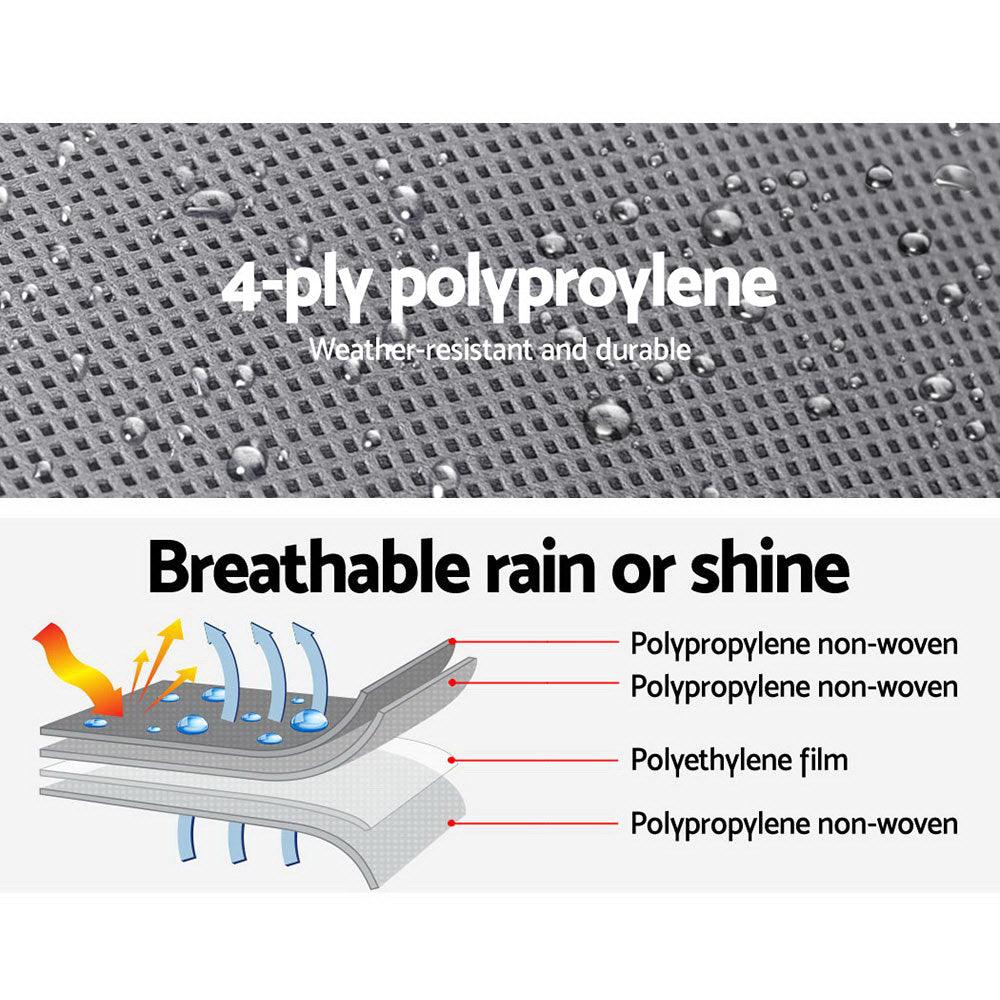 Weisshorn 18-20ft Caravan Cover Campervan 4 Layer UV Water Resistant - Harrogates