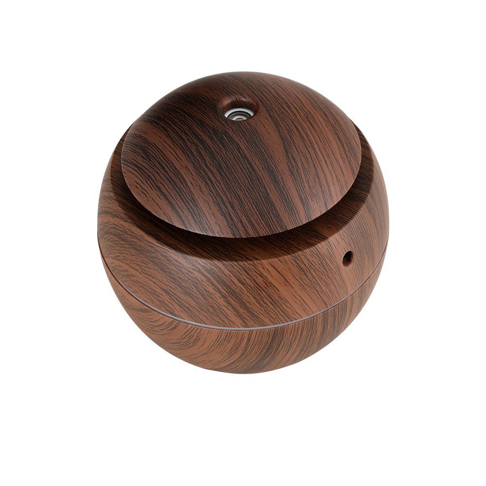 Devanti Aroma Diffuser Aromatherapy Dark Wood 130ml - Harrogates