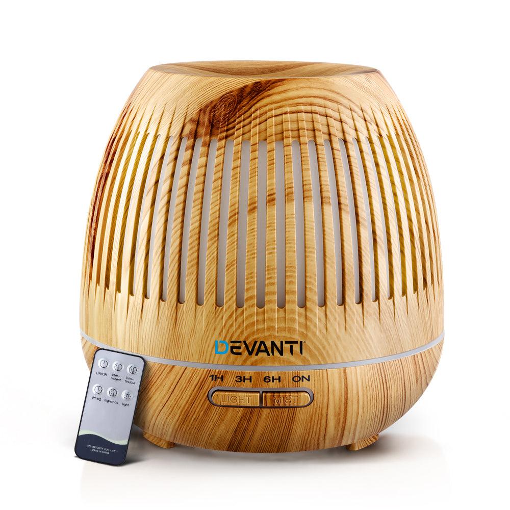 Devanti Aroma Diffuser Aromatherapy Humidifier 400ml - Harrogates