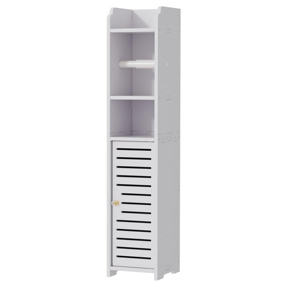 Artiss Bathroom Cabinet Toilet Roll Holder Tissue Organizer 3 Tier Floor Cabinet - Harrogates