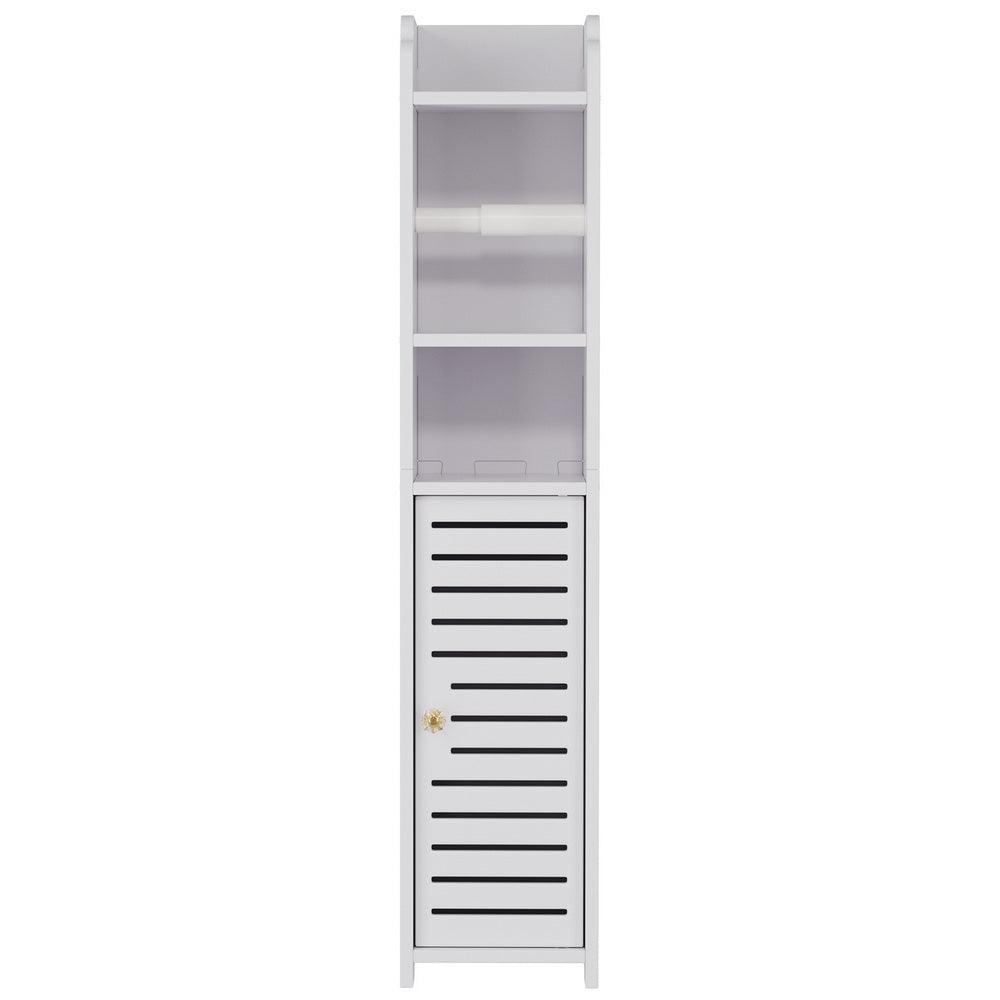 Artiss Bathroom Cabinet Toilet Roll Holder Tissue Organizer 3 Tier Floor Cabinet - Harrogates