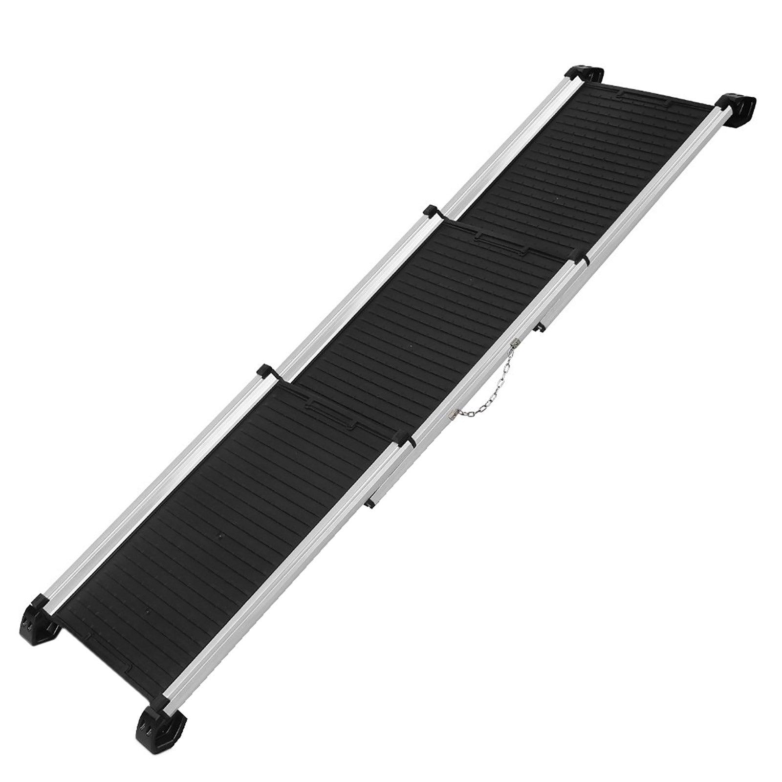 i.Pet Dog Ramp Pet Stairs Steps Car SUV Foldable Portable Ladder Adjustable - Harrogates