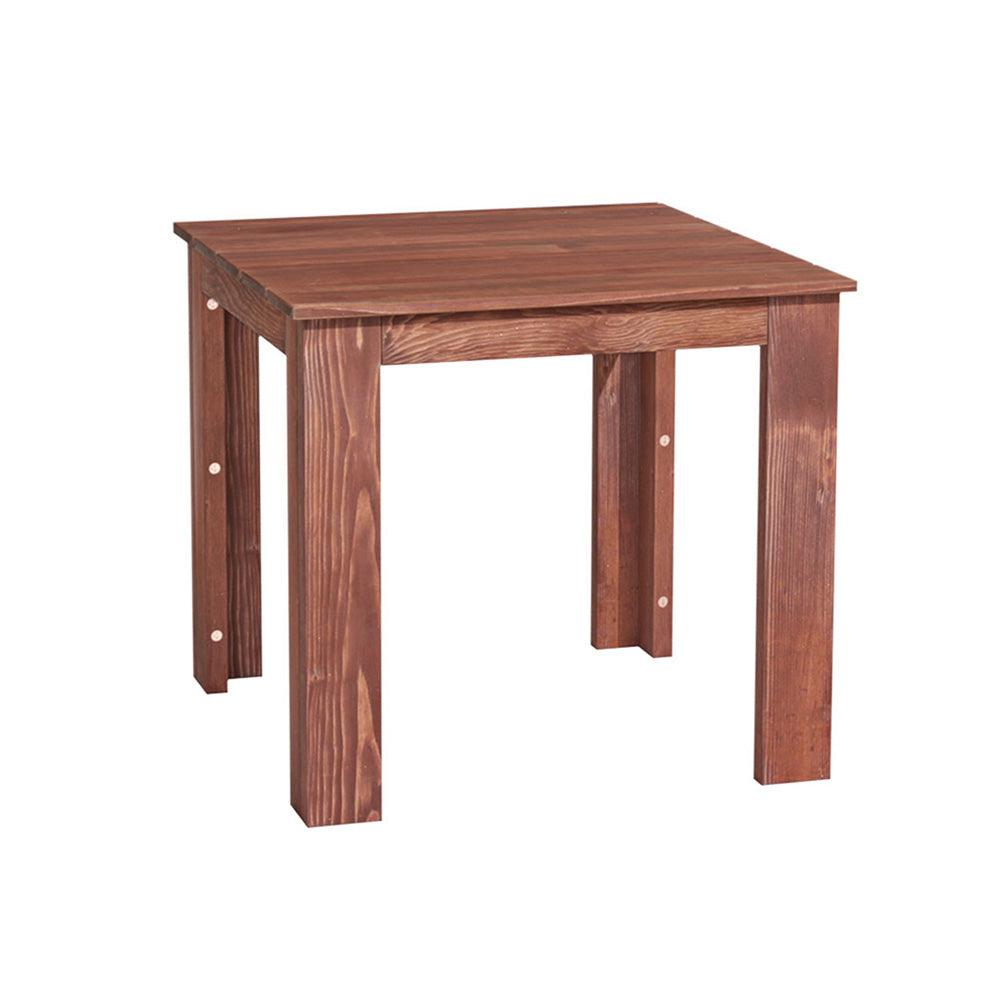 Gardeon Coffee Side Table Wooden Desk Outdoor Furniture Camping Garden Brown - Harrogates