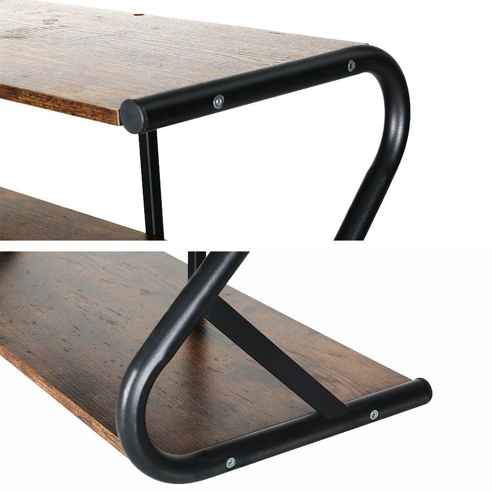 Artiss Shoe Rack Cabinet Shoe Storage Stand 3 Tiers Black - Harrogates