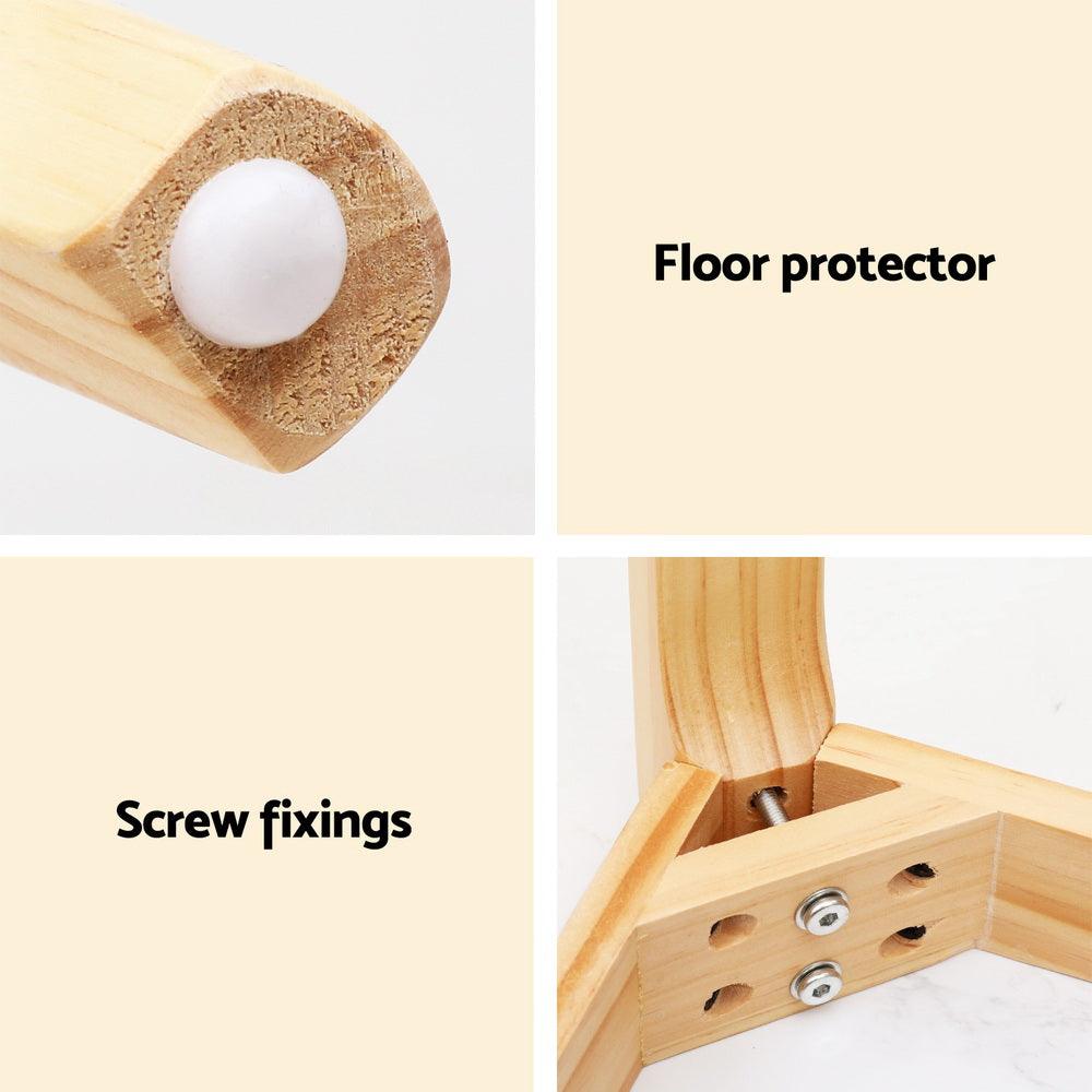 Artiss Coffee Table Marble Effect Square - Harrogates