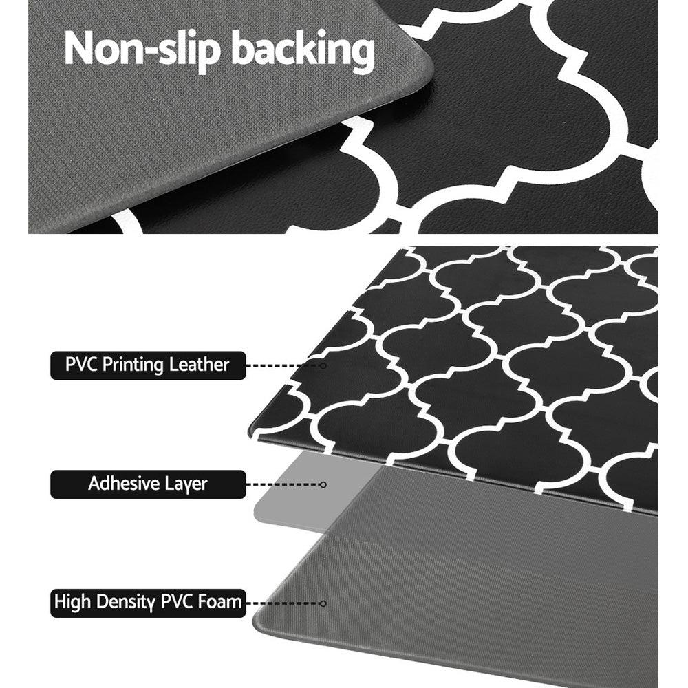 Artiss Kitchen Mat 45x180cm PVC Floor Rug Carpet Non-slip Gina - Harrogates