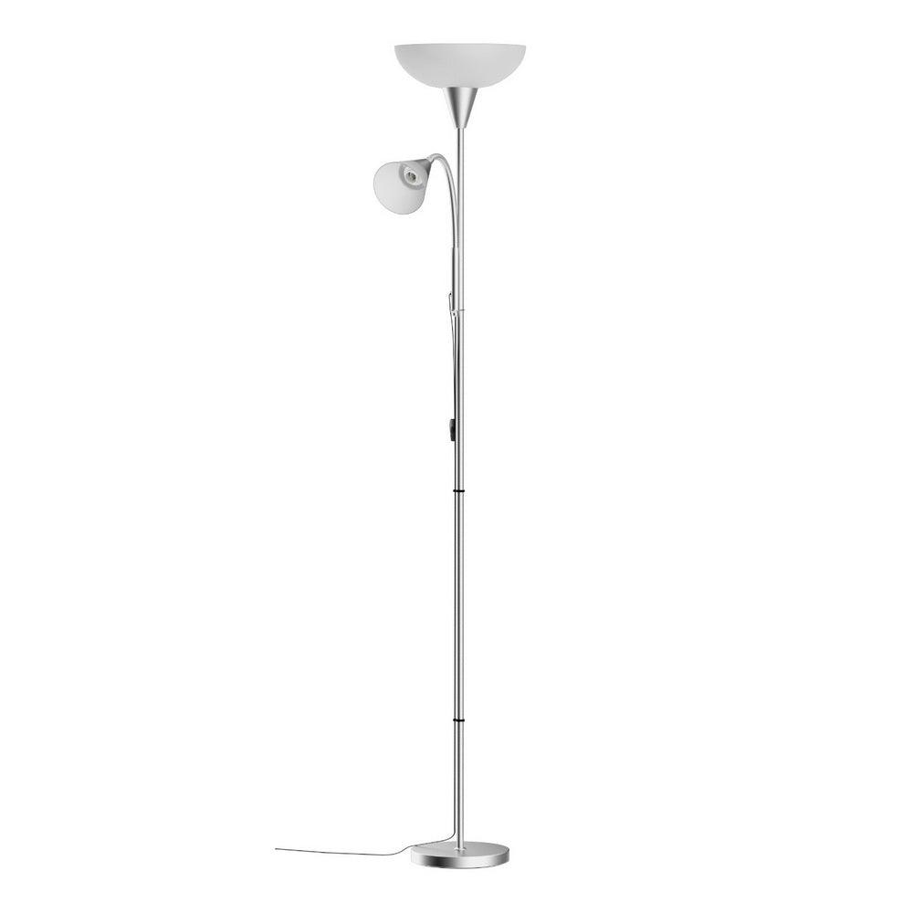 Artiss Floor Lamp Mother and Child Modern Home Living Room Office Reading Silver - Harrogates
