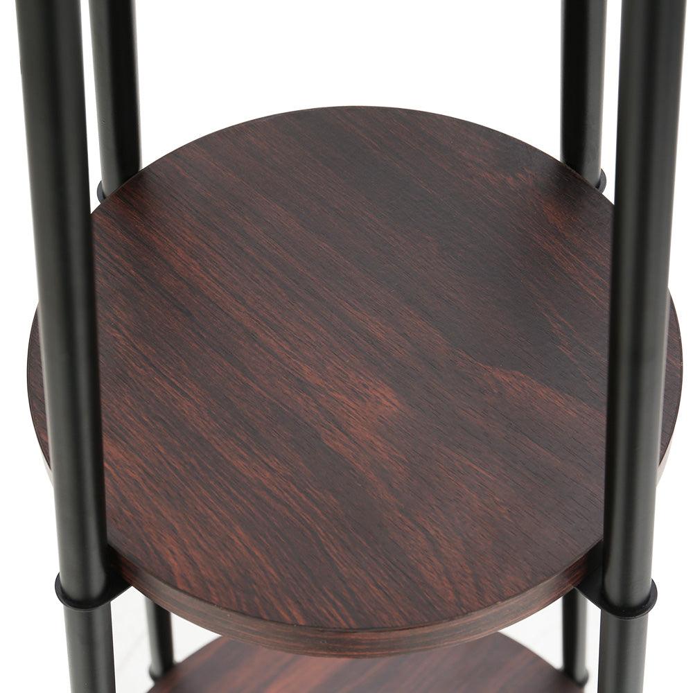 Artiss Floor Lamp 2 Tier Shelf Storage LED Light Stand Home Living Room Upright - Harrogates