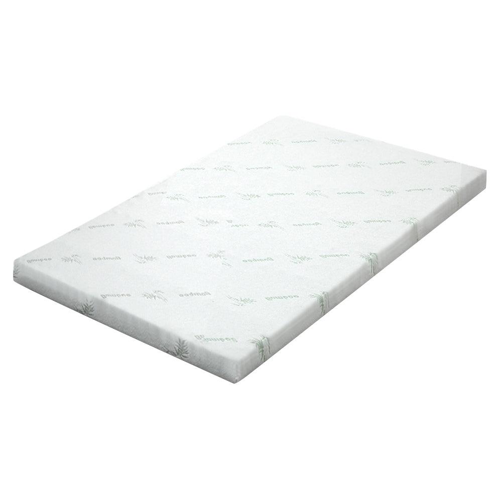 Giselle Bedding Memory Foam Mattress Topper Cool Gel 8cm Single - Harrogates