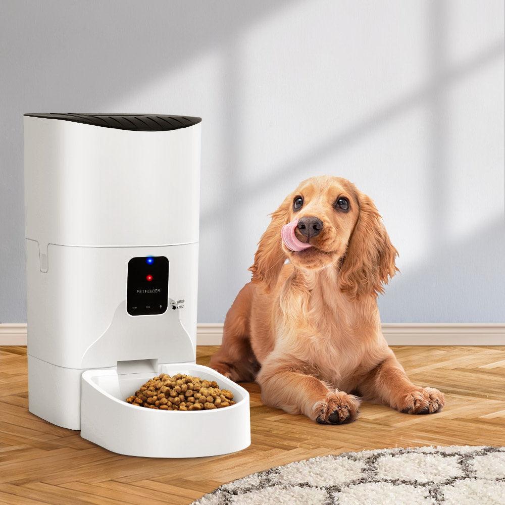 i.Pet Automatic Pet Feeder 9L Wifi Auto Dog Cat Feeder Smart Food Dispenser Timer - Harrogates