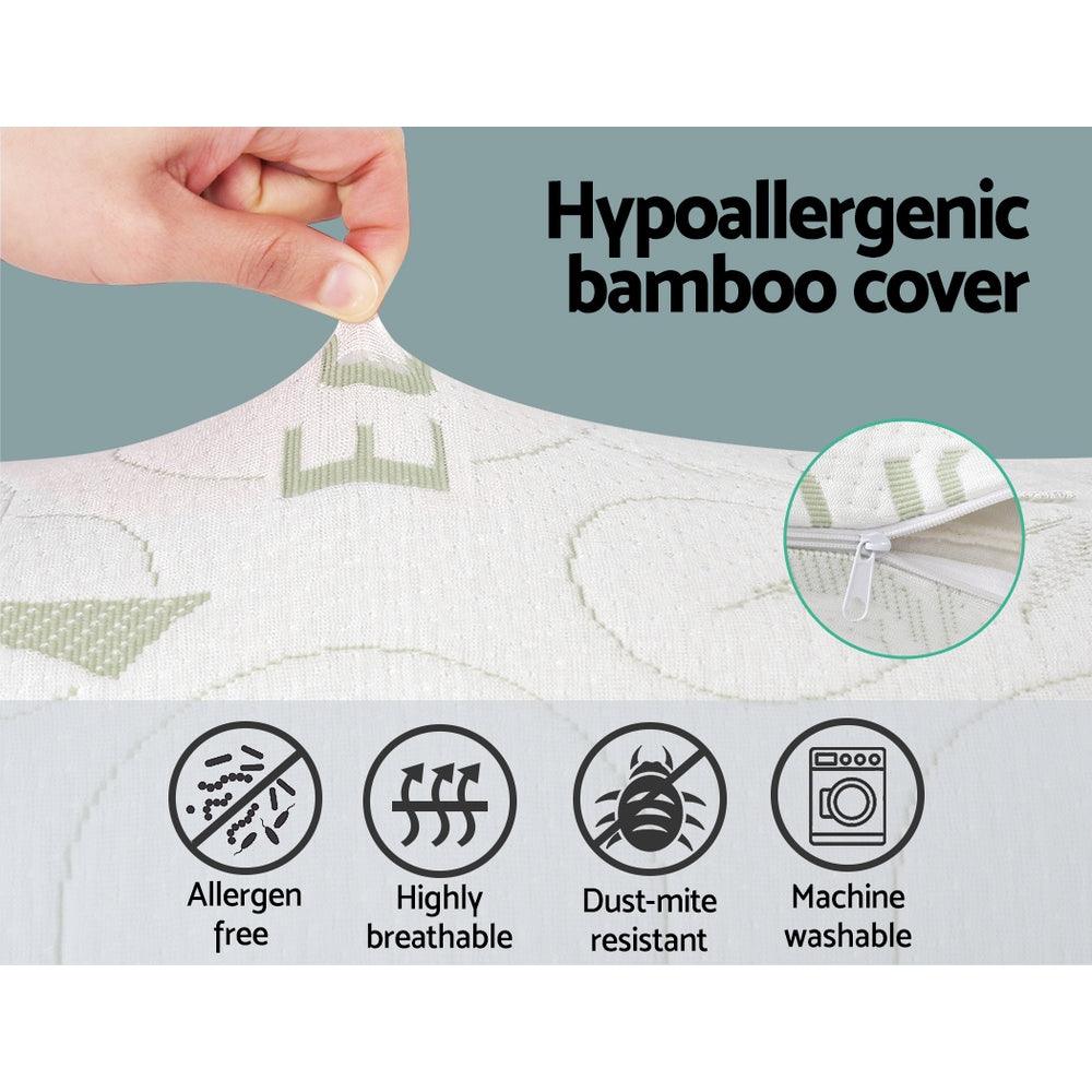 Giselle Bedding Body Support Pillow Bamboo Cover - Harrogates