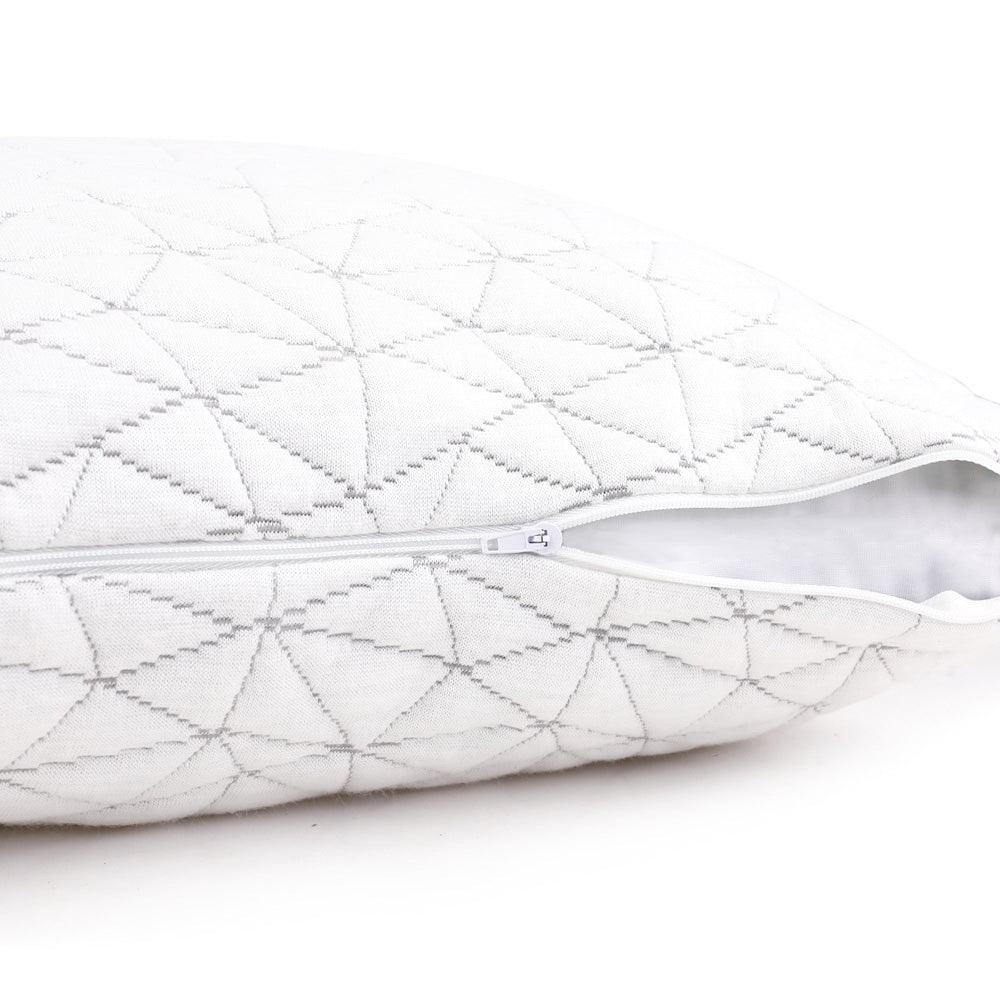 Giselle Bedding Memory Foam Pillow King Size Twin Pack - Harrogates