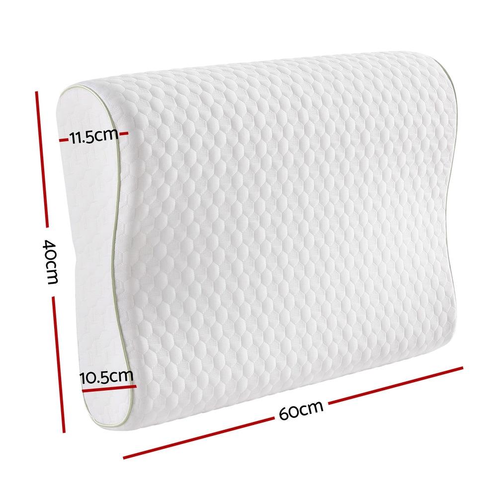 Giselle Memory Foam Pillow Contour Neck - Harrogates