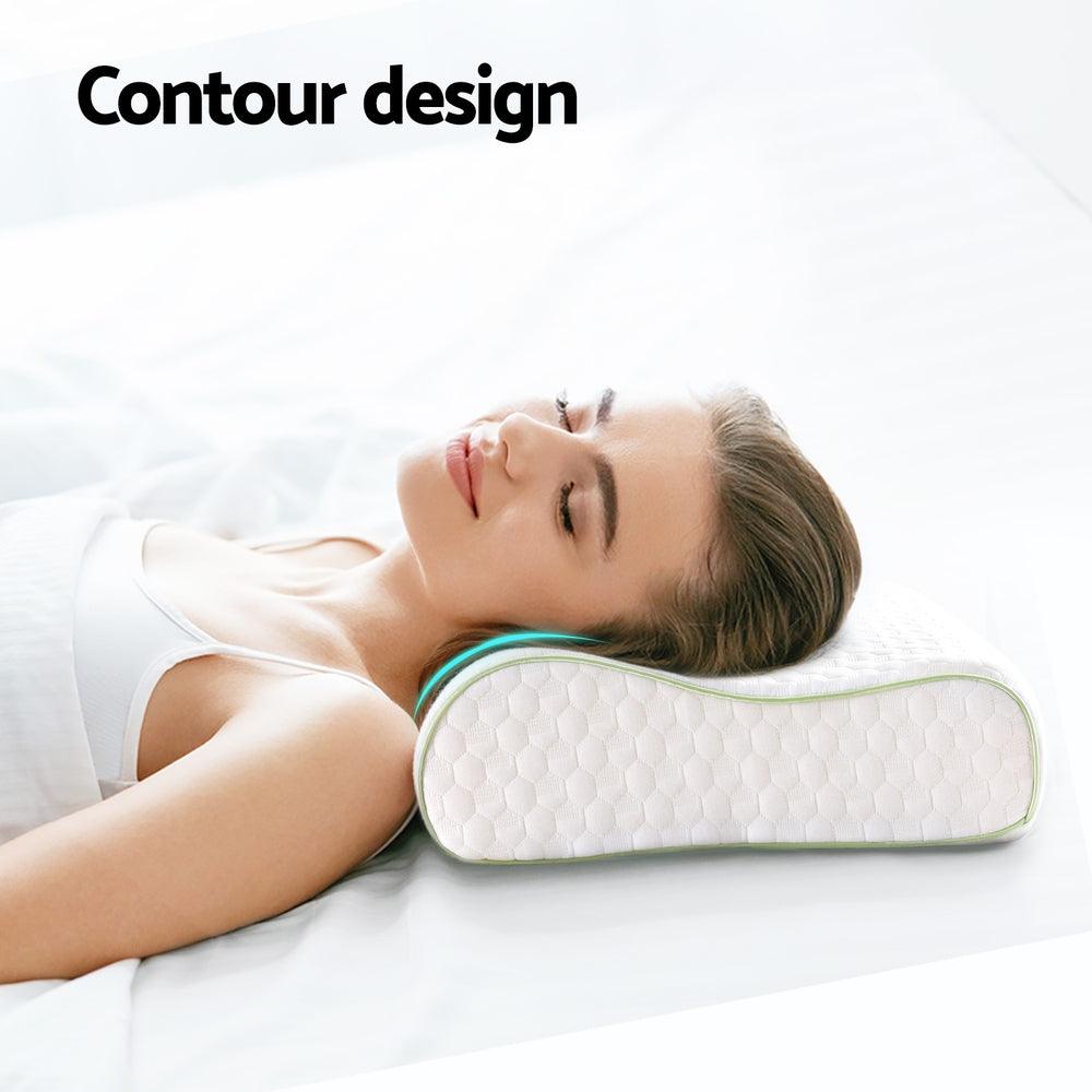 Giselle Memory Foam Pillow Contour Neck - Harrogates