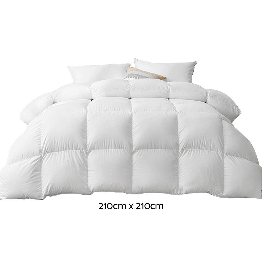 Giselle Bedding 700GSM Goose Down Feather Quilt Queen - Harrogates