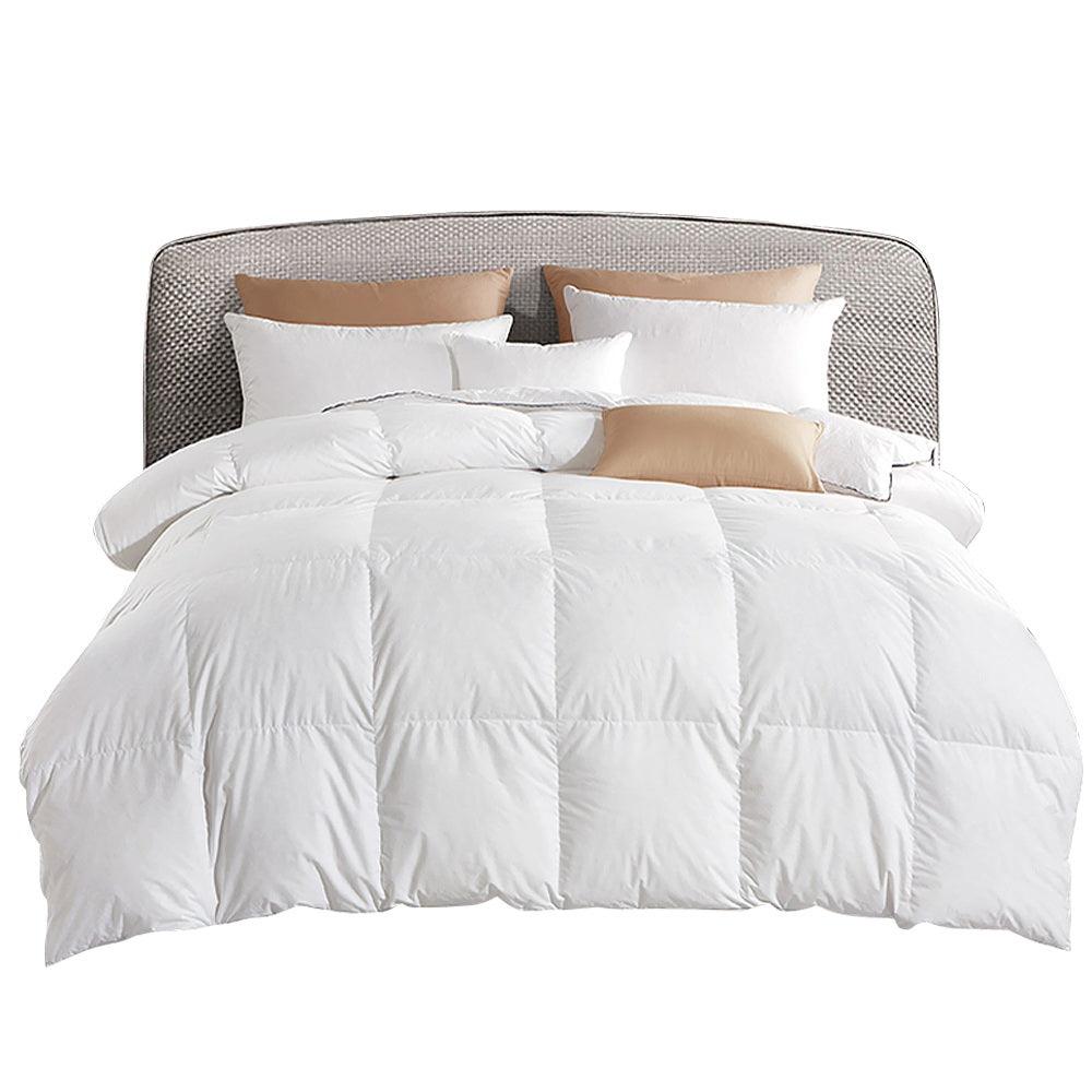Giselle Bedding 700GSM Goose Down Feather Quilt Single - Harrogates