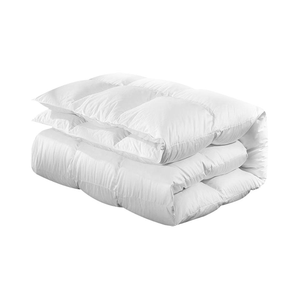 Giselle Bedding 500GSM Goose Down Feather Quilt King - Harrogates