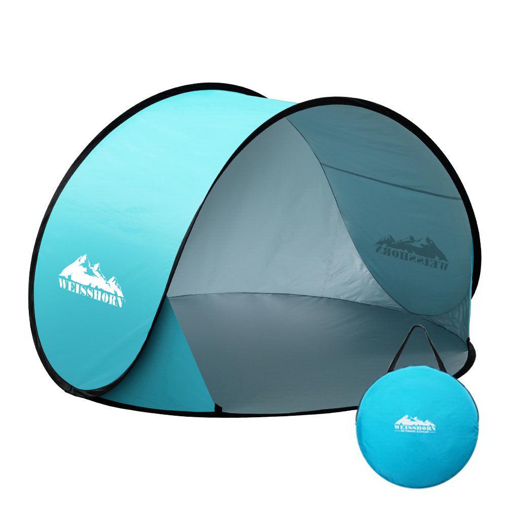 Weisshorn Pop Up Beach Tent Camping Portable Sun Shade Shelter Fishing - Harrogates