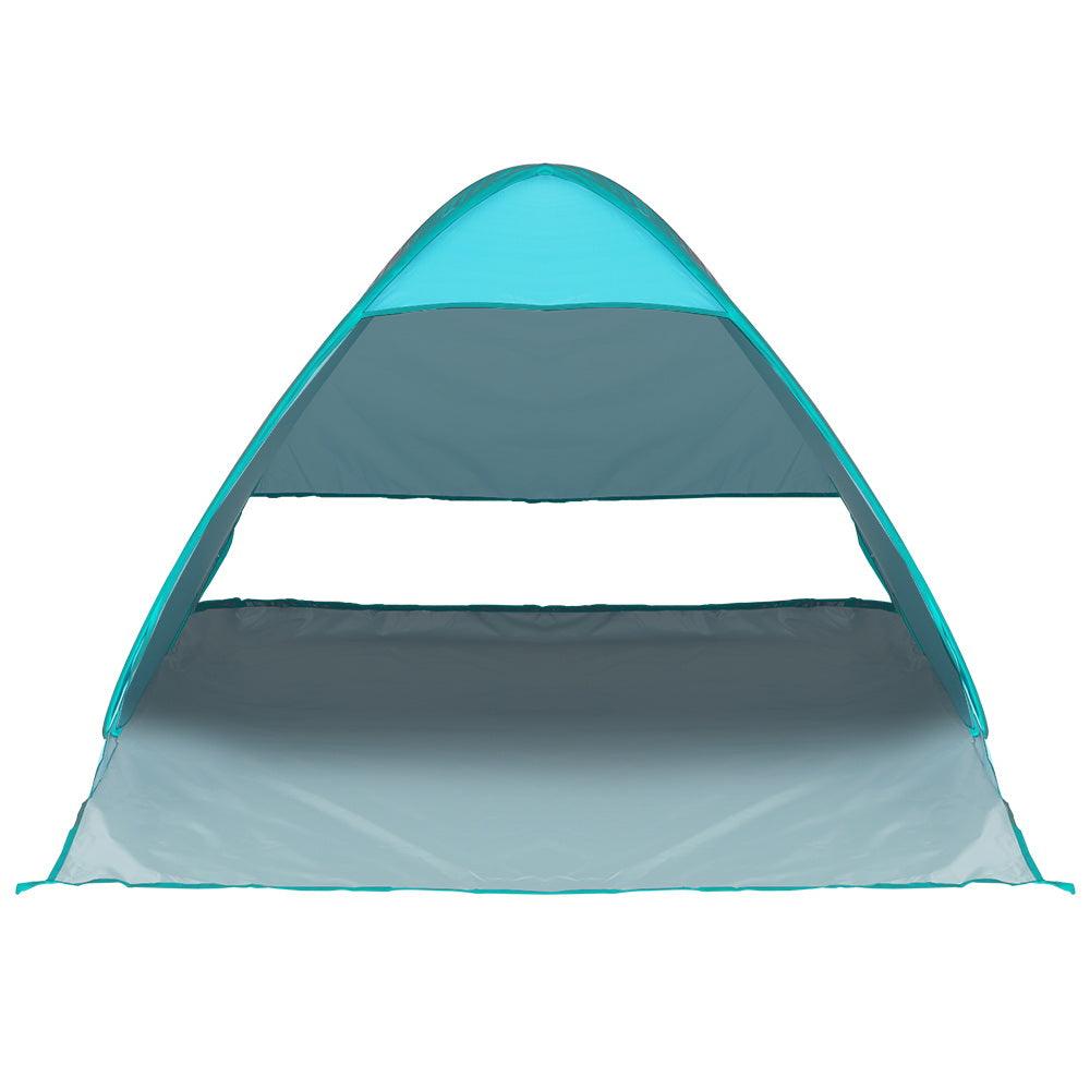Weisshorn Pop Up Beach Tent Camping Hiking 3 Person Sun Shade Fishing Shelter - Harrogates