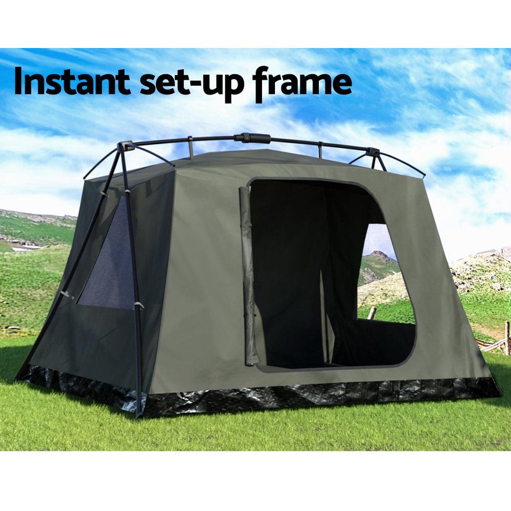 Weisshorn Camping Tent Instant Up 2-3 Person Tents Outdoor Hiking Shelter - Harrogates