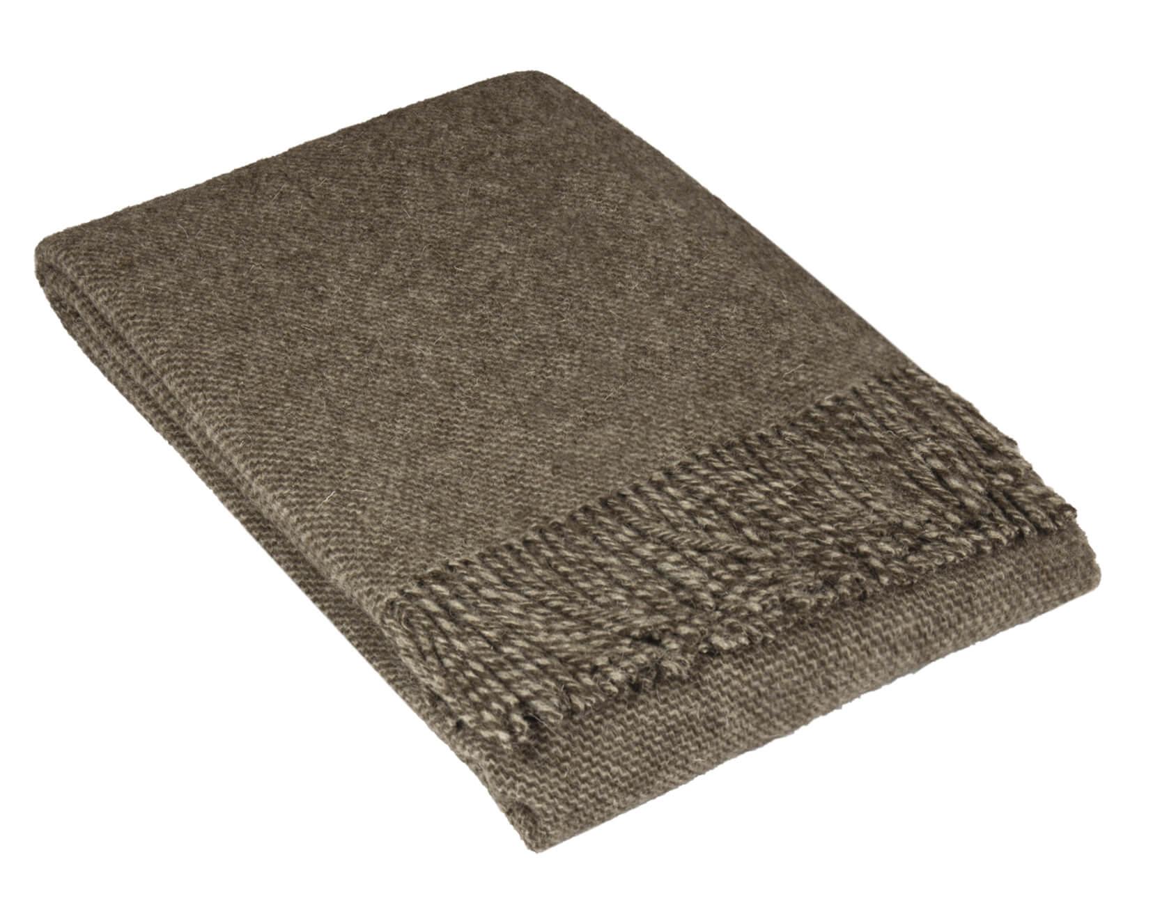 Cambridge Throw - 100% NZ Wool - Natural - Harrogates