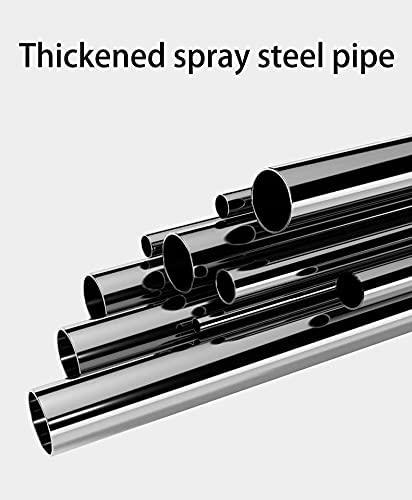 4-Tier Stainless Steel Shoe Rack Storage Organizer to Hold up to 20 Pairs of Shoes (80cm, Black) - Harrogates