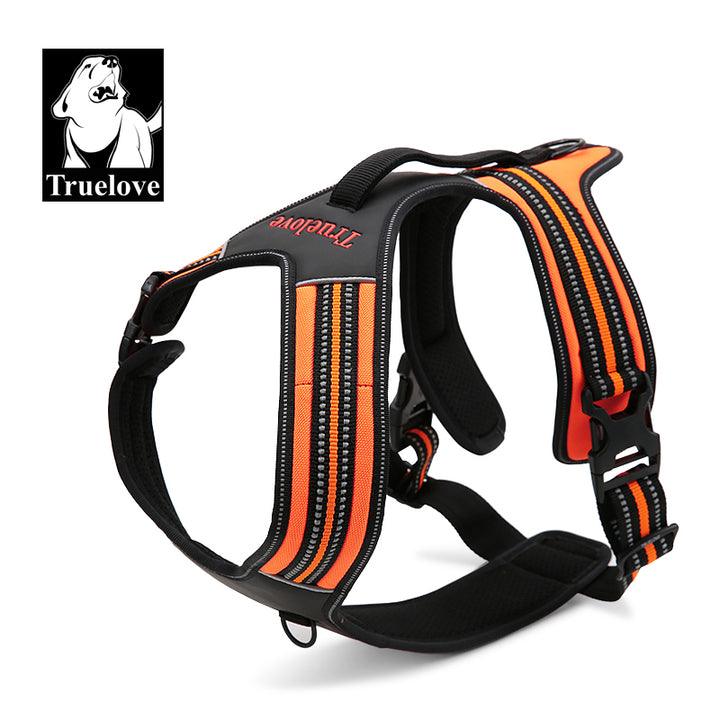 Reflective Heavy Duty Harness Orange XL - Harrogates