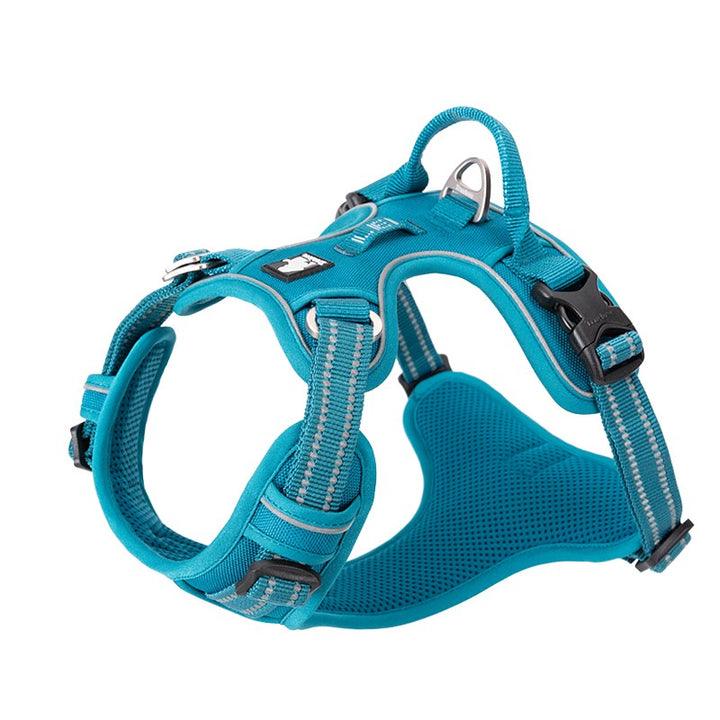 No Pull Harness Blue M - Harrogates