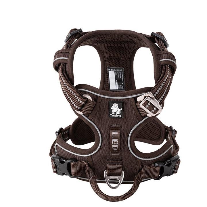 No Pull Harness Brown XL - Harrogates