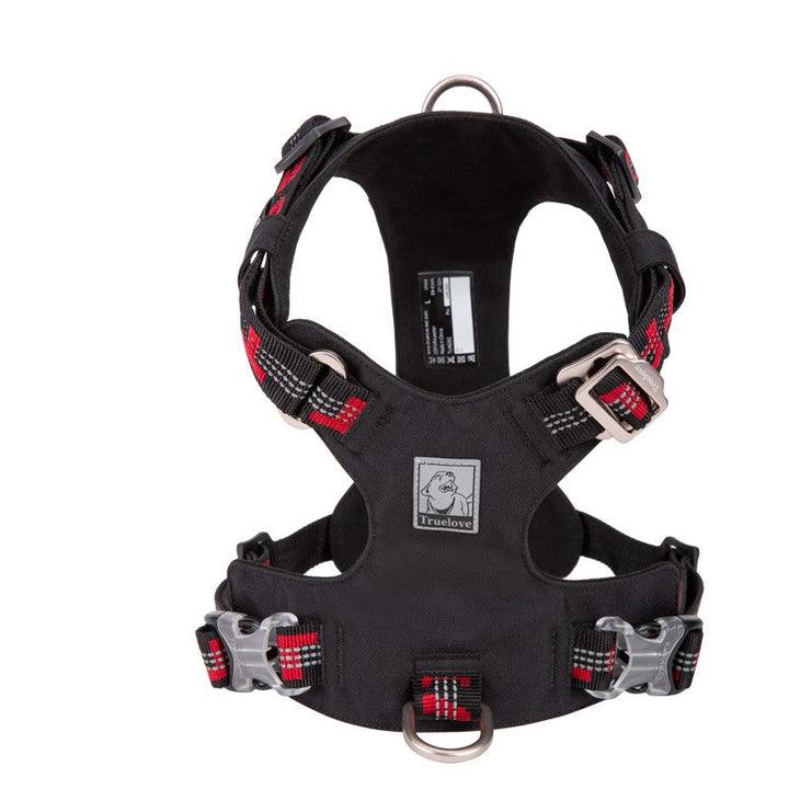 Lightweight 3M reflective Harness Black L - Harrogates