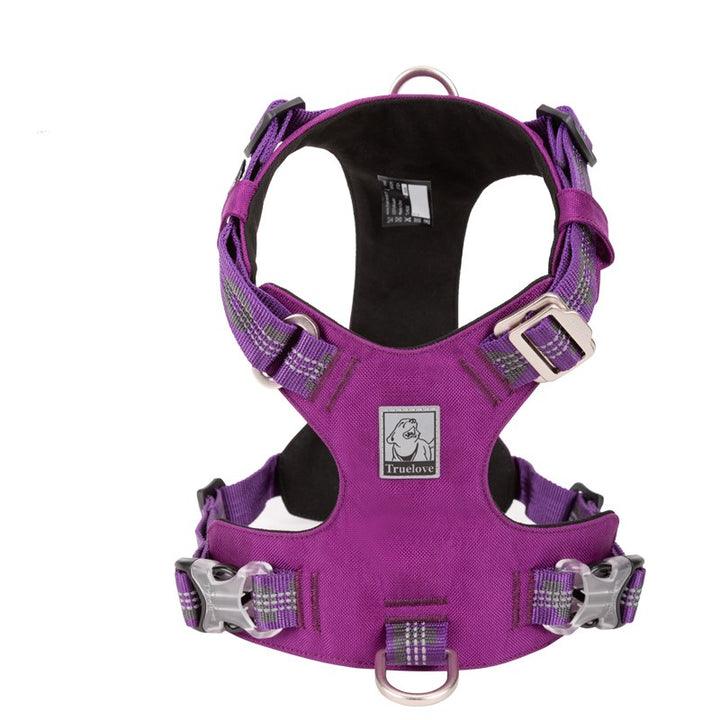 Lightweight 3M reflective Harness Purple 2XS - Harrogates