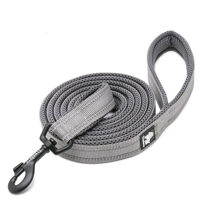 Reflective Pet Leash 2 meters Grey S - Harrogates