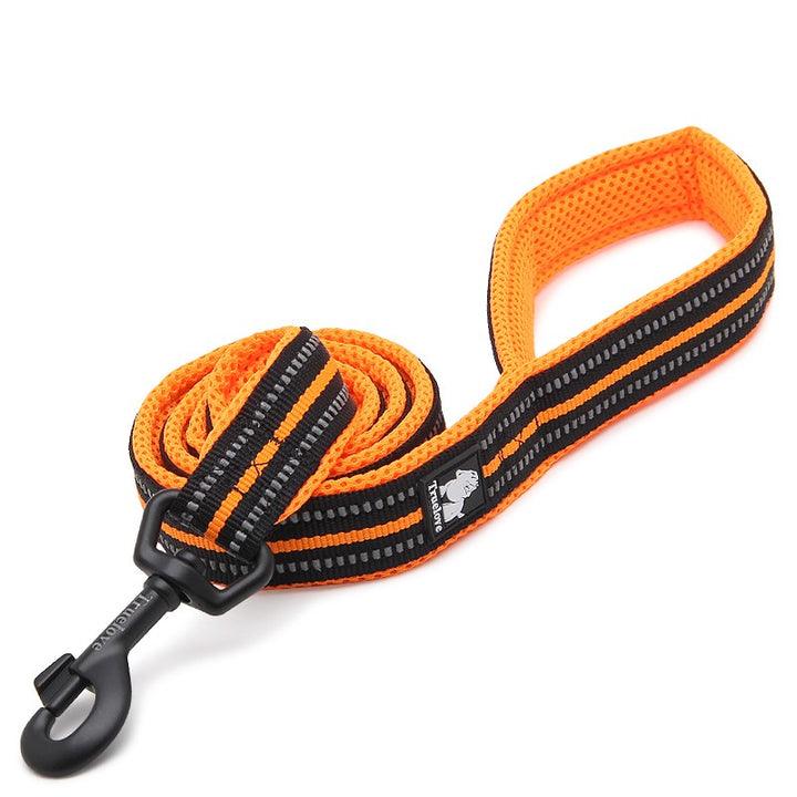 Reflective Pet Leash 2 meters orange M - Harrogates