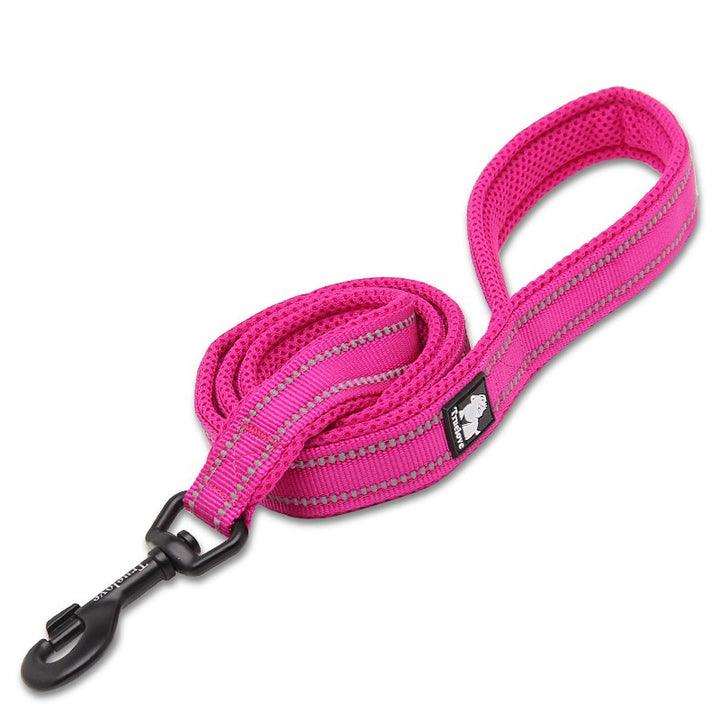 Reflective Pet Leash 2 meters Pink S - Harrogates