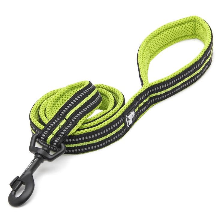 Reflective Pet Leash 2 meters Yellow M - Harrogates