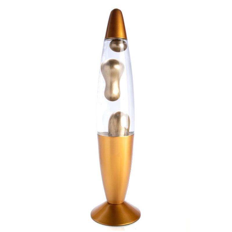 Gold Metallic Magma Motion Lamp - Harrogates