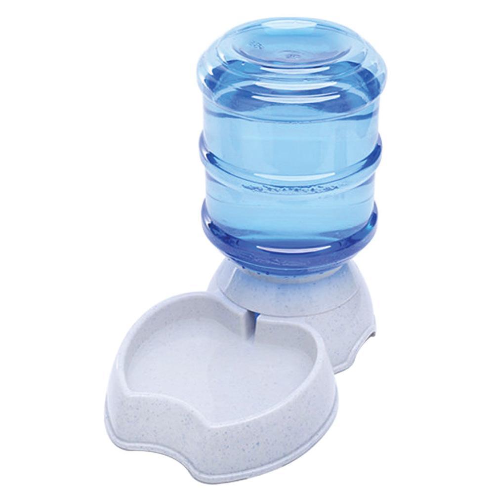 3.8L Pet Water Drinker Auotmatic Dispenser Dog Cat Feeder or Waterer Bowl Bottle - Harrogates