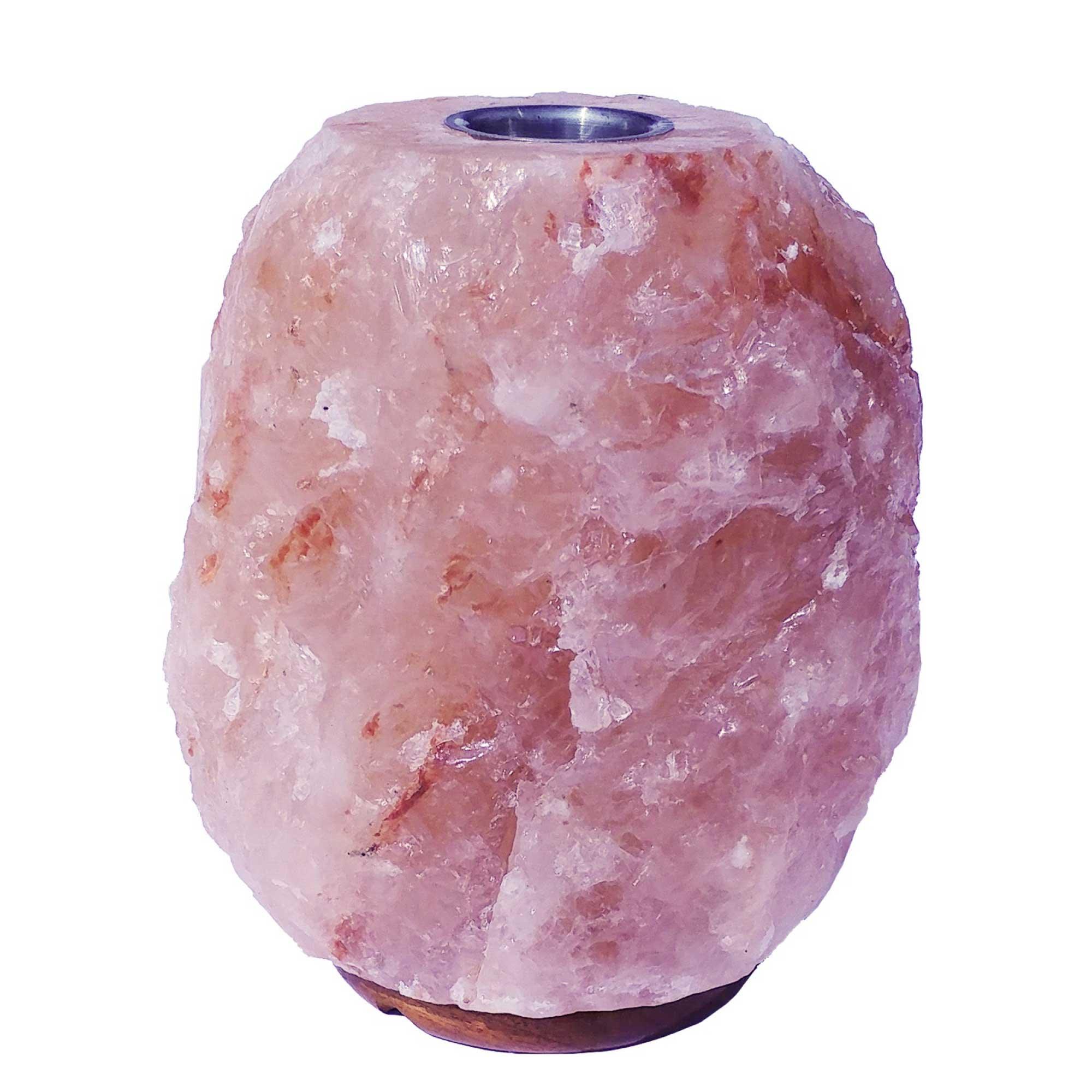 12V 12W 1-2kg Himalayan Pink Salt Diffuser Essential Oil Lamp Aromatherapy On/Off - Harrogates